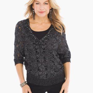 EMBELLISHED JAMILAH PULLOVER